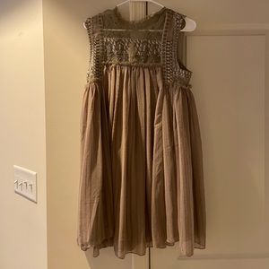 Anthropologie boho dress